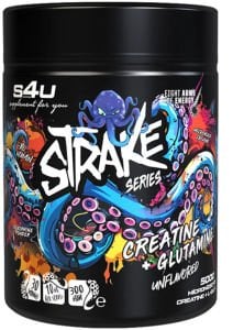 S4U Strake Series Creatine + Glutamine 300g Aromasız
