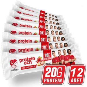 Protein Ocn PROTEİN BAR Strawberry Cheesecake/12 Adet