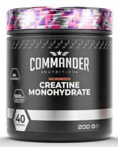 Commander Nutrition Creatine Monohydrate Micronized 200gr