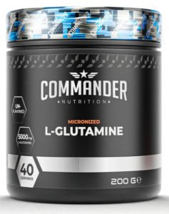 Commander Nutrition Micronized L-Glutamine 200g (40 Servis)