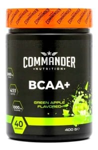 Commander Nutrition  B.C.A.A + Glutamine 400g Yeşil Elma Aromalı