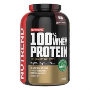 Nutrend %100 Whey Protein 2250 Gr ÇİKOLATA BROWNIE  Aromalı