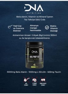 Dna Nutrition Big Pmp Pre-workout 240gr Tropik Meyve