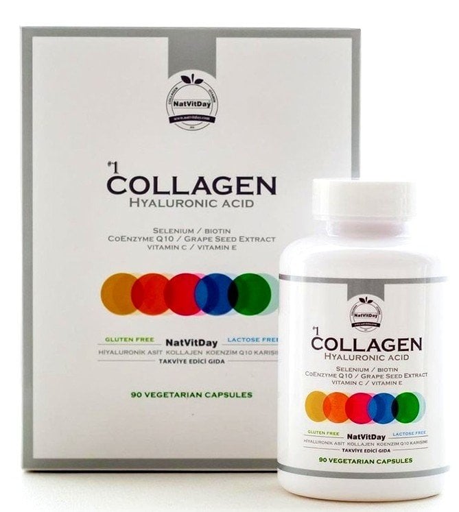 Natvitday Collagen Hyaluronic Acid 90 Kapsül