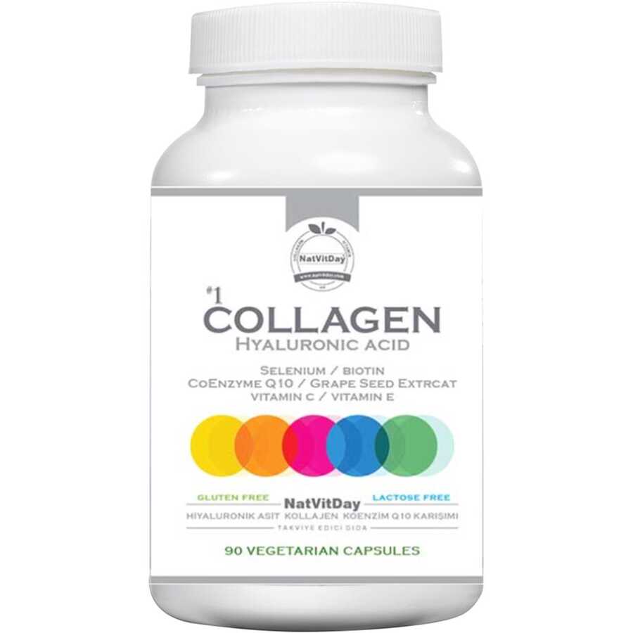 Natvitday Collagen Hyaluronic Acid 90 Kapsül