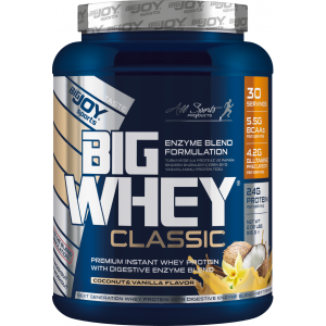 Bigjoy Sports BIGWHEY Whey Protein Classic Hindistan Cevizi & Vanilya 915g 30 Servis