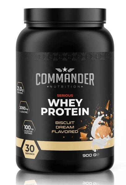 COMMANDERNUTRİTİON Whey Protein 900g