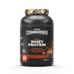 Commander Nutrition Whey Protein 900g  Brownie Çikolata AROMALI