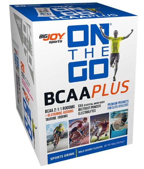 Bigjoy Sports ONTHEGO BCAA PLUS Orman Meyveli 20 x 20g