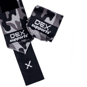 Dex Supports Lasting Energy Wrist Wraps Kamuflaj Dark Tone 1 Çift