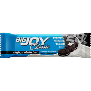 Bigjoy Classic High Protein Bar Cookies & Cream 45g 1 Adet