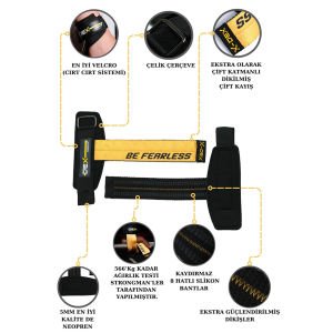 Dex T-Grips Lifting Straps