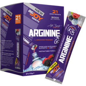 Big Joy Arginine Go! 21 Drink Packets Orman Meyve Aromalı