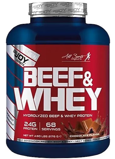 Bigjoy Sports Beef & Whey Çikolata 2176g