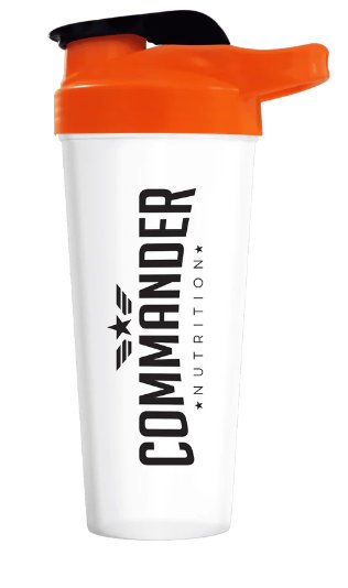 Commander Nutrition Orange Camo Shaker 700ml