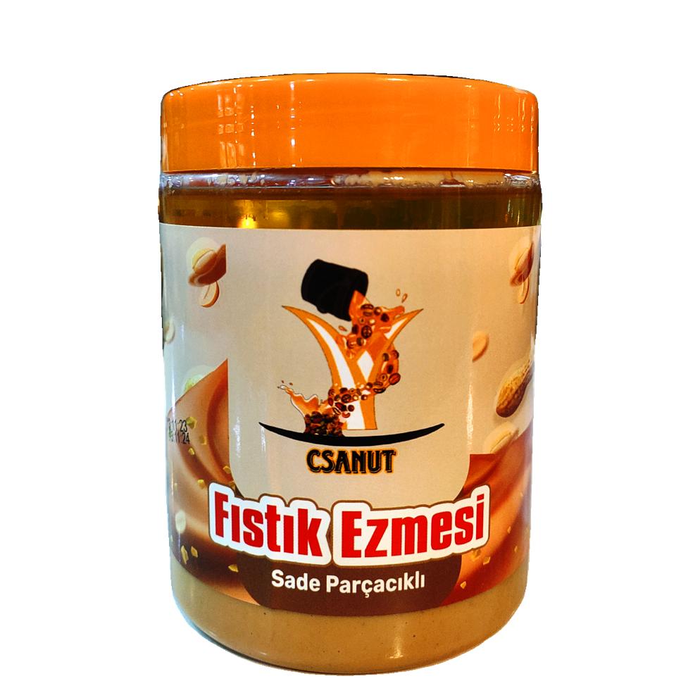 CsaNut Fıstık Ezmesi 700gr Sade Parçacıklı