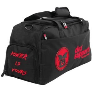 Dex Supports Lasting Energy Spor Çanta XXL BİG BAG GRİ KIRMIZI RENK