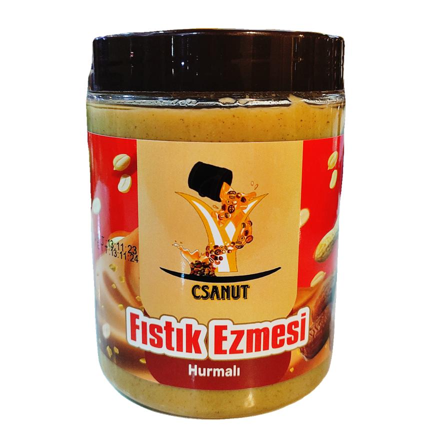 CsaNut Fıstık Ezmesi 700gr Hurmalı Aromalı