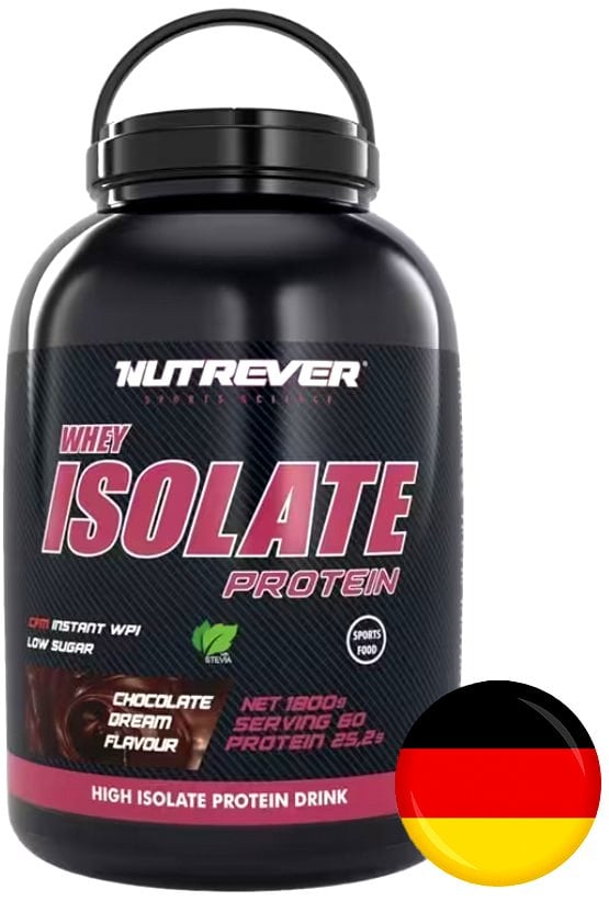 Nutrever Whey Isolate Protein 1800 Gr