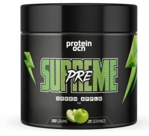 Protein Ocean Pre-Workout Supreme 300gr Yeşil Elma Aromalı