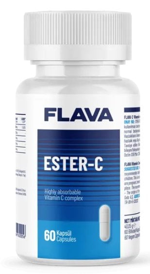 Flava Ester-C 60 Kapsül