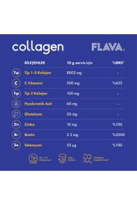 Flava Collagen Kolejen 300gr RASBERRY AROMALI