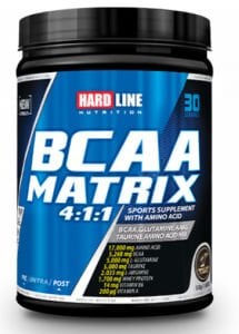 HardLine BCAA Matrix 4:1:1  630 Gr Tropikal Aromalı