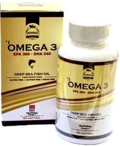 NatVitDay Omega 3 - 60 Softgels