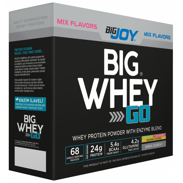 Bigwheygo Whey Protein Mix 3 Aroma 68 Servis