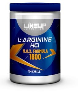 Lineup Nutrition Arginine HCI 124 Kapsül