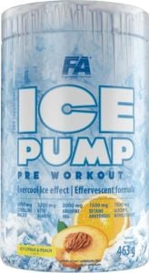 FA ICE Pump Pre Workout 463g Icy Citrus & Peach