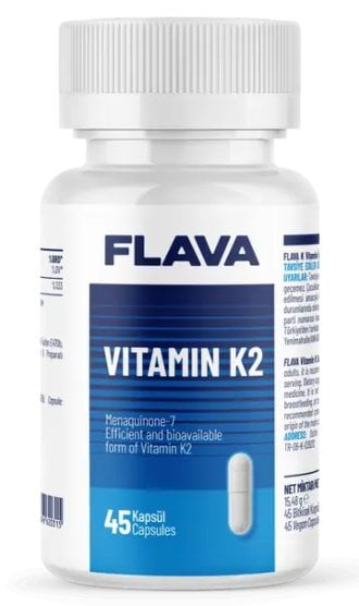 Flava Vitamin K2 45 Capsül