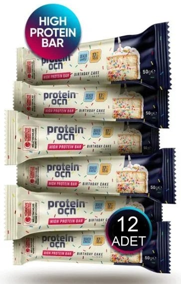 Protein Ocn PROTEİN BAR 12 Adet Birthday Cake Aromalı