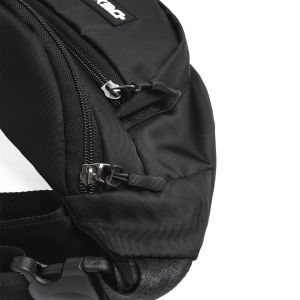 DEX Bel Çantası Ve Omuz Çantası 2 Bölmeli Unisex Su Geçirmez Siyah Renk