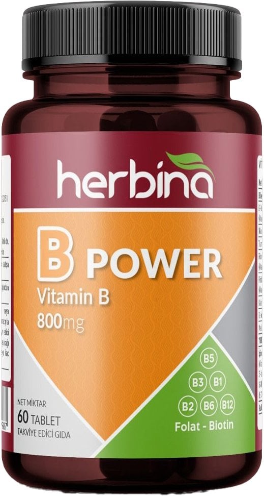 Herbina B-Power 800 mg 60 Tablet