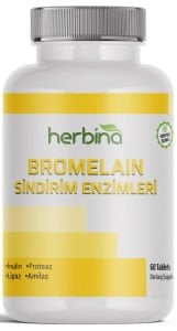 Herbina Bromelain 60 Kapsül