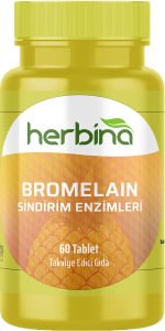 Herbina Bromelain 60 Kapsül