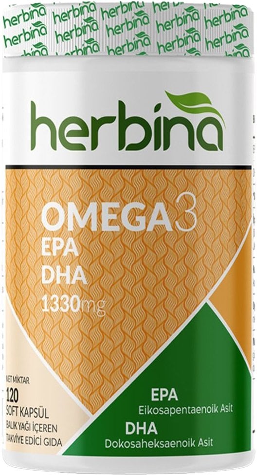 Herbina Omega 3 Balık Yağı 120 Softjel