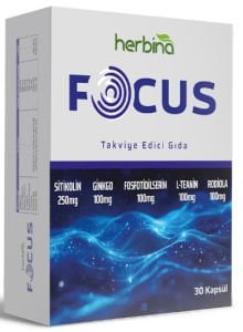 Herbina Focus Sitikolin 30 Kapsül