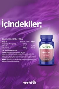 Herbina Ginseng 60 Tablet