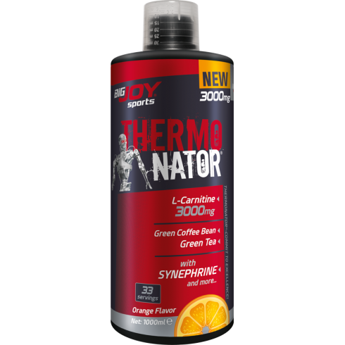 Big Joy ThermoNator L-Carnitine 1litre 33 Servis Portakal Aromalı