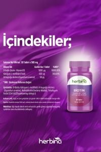 Herbina Biotin 30 Tablet