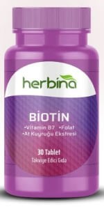 Herbina Biotin 30 Tablet