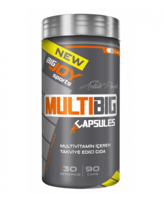 Big Joy Sports Multibig Vitamin Mineral 90 Kapsül multivitamin