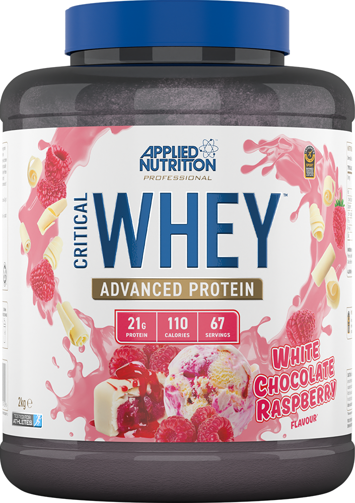 CRİTİCAL WHEY 2KG WHİTE CHOCOLATE RASBERRY