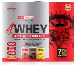 Protouch Nutrition 4Whey Sase Protein Tozu