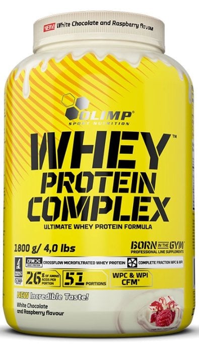 Olimp Whey Protein 1800gr  BEYAZ ÇİKOLATA AHUDUDU Aromalı