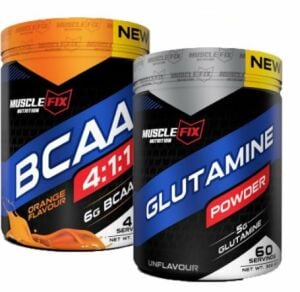 MuscleFix Bcaa 400gr Portakal + MuscleFix Glutamine 300gr