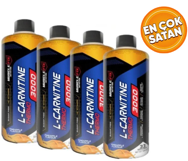 MuscleFix L-Carnitine 1000ml x 4 Adet