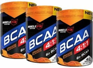 MuscleFix Bcaa 400gr Portakal 3 x Adet